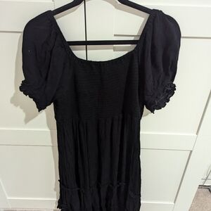 M Black Maternity Dress